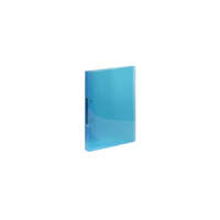 VIQUEL Gyűrűs könyv, 2 gyűrű, 20 mm, A4, PP, VIQUEL "Propyglass", kék