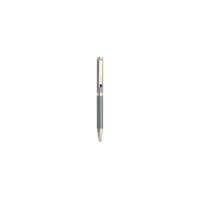 FILOFAX Golyóstoll, 1,0 mm, arany színű klip, pasztell színű tolltest, FILOFAX "Norfolk", fekete