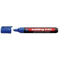 EDDING Alkoholos marker, 1-5 mm, vágott, EDDING "330", kék