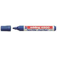 EDDING Textilmarker, 2-3 mm, kúpos, EDDING "4500", kék