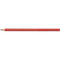 FABER-CASTELL Színes ceruza, háromszögletű, FABER-CASTELL "Grip 2001", piros