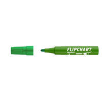 ICO Flipchart marker, 1-3 mm, kúpos, ICO "Artip 11", zöld