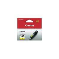 CANON CLI-551Y Tintapatron Pixma iP7250, MG5450 nyomtatókhoz, CANON, sárga, 7ml