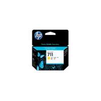 HP CZ132A Tintapatron DesignJet T120,T520 nyomtatókhoz, HP 711, sárga, 29 ml