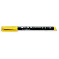 STAEDTLER Alkoholos marker, OHP, 1 mm, STAEDTLER "Lumocolor® 317 M", sárga