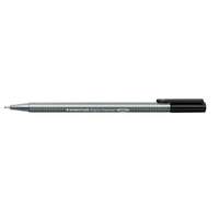 STAEDTLER Tűfilc, 0,3 mm, STAEDTLER "Triplus 334", fekete