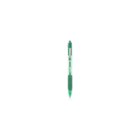 ZEBRA Golyóstoll, 0,27 mm, nyomógombos, ZEBRA "Z-Grip Smooth", zöld