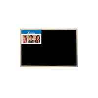 VICTORIA VISUAL Krétás tábla, fekete felület, nem mágneses, 30x40 cm, fakeret, VICTORIA VISUAL