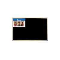 VICTORIA VISUAL Krétás tábla, fekete felület, nem mágneses, 60x90 cm, fakeret, VICTORIA VISUAL
