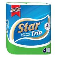 STAR Toalettpapír STAR Trio 3 rétegű 4 tekercses