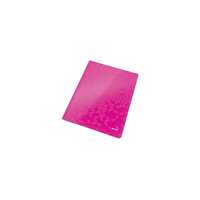 Leitz Gyorsfűző LEITZ Wow A/4 laminált karton rózsaszín