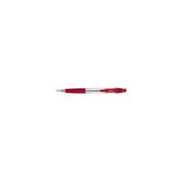 Spoko Golyóstoll SPOKO 0112 átlátszó piros tolltest, piros írásszín