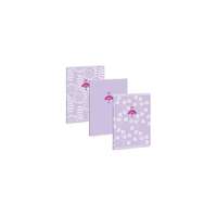 Ars Una Füzet ARS UNA A/4 40 lapos Extra kapcsos vonalas Soft Touch Purple Spring