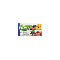Pickwick Gyümölcstea PICKWICK Fruit Fusion kék variációk eper-szilva-fahéj-citrom-gyömbér-erdei gyümölcs 20 filter/doboz
