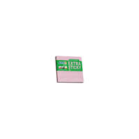 STICK N Öntapadó jegyzettömb STICK`N extra erős 76x76mm újrahasznosított pasztell rózsaszín 90 lap
