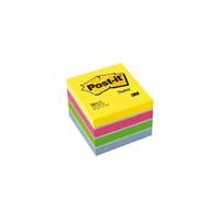 Post-it Öntapadós jegyzet 3M Post-it LP2051U 51x51mm mini kocka ultra színek 400 lap