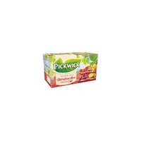 Pickwick Gyümölcstea PICKWICK Fruit Fusion piros variációk eper-trópusi gyümölcs-erdei-citrom 20 filter/doboz