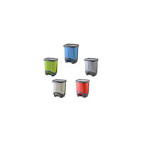 - Szelektív hulladékgyűjtő pedálos Ekolux Duo 2 részes 2x10,5L