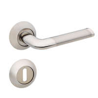 Bussare BUSSARE Lindo Bussare Classic Körrozettás Szatén Króm Csak Kilincs Felső Rozetta