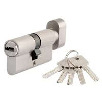 Anbo Gombos Hengerzárbetét 30/40 Szatén króm