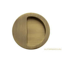 METAL-BUD Tolóajtókagyló Félhold kör alakú antik