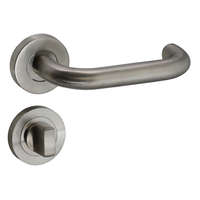 Gomboss/Perfekto Ubul U-alakú Din Fix Csapos Körrozettás Rozsdamentes Inox WC