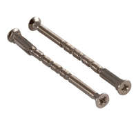Gomboss/Perfekto Átmenő Csavar Szett Inox Színű 80*4mm (2db/csomag) - ALAP