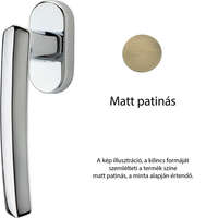 Linea Cali Linea Cali Dafne matt patinás ablakfélkilincs 509 DK PM