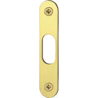 HOPPE Zárlemez tolóajtózárhoz, 90x18x2 mm, polírozott sárgaréz