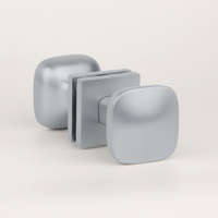 APRILE Gomb STILE KIAMA Q SLIM 7MM SC - Szatén króm / Fix - Fix