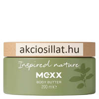 Mexx Mexx Inspired Nature Body Butter Testápoló Testvaj 200ml
