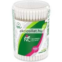 Normal Clinic Normal Clinic Bambusz Fültisztító Pálcika 100% pamut 100db