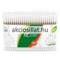 Normal Clinic Normal Clinic Bambusz Fültisztító Pálcika Utántöltő 100% pamut 200db