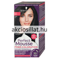 Schwarzkopf Schwarzkopf Perfect Mousse hajfesték 200 Fekete