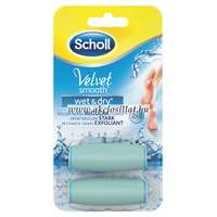 Scholl Scholl Velvet Smooth Wet & Dry vízálló forgófej 2 db