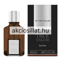 Tom Tailor Tom Tailor True Values for Him EDT 50ml Férfi parfüm