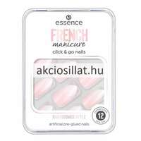 Essence Essence French Manicure Click & Go Nails Babyboomer Style műköröm