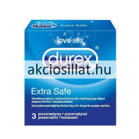 Durex Durex Extra Safe óvszer 3db
