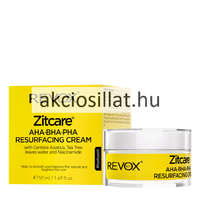 Revox Revox Zitcare AHA BHA PHA Resurfacing Cream pattanás elleni arckrém 50ml