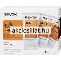 Revox Revox Just Daily Sun Shield fényvédő arckrém csomag 3 x 30 ml