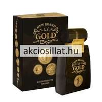 New Brand New Brand Gold Men EDT 100ml / Paco Rabanne 1 Million parfüm utánzat