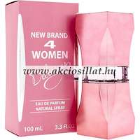 New Brand New Brand 4 Women Delicious EDP 100ml / Carolina Herrera 212 VIP Rosé parfüm utánzat