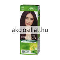 Joanna Joanna Naturia Permanent Color Cream 233 Mélybordó Tartós Krémhajfesték 40+60g