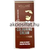 Vollaré Vollaré Colouring Cream Brown szakáll és bajusz színező krém Barna 15ml + 15ml