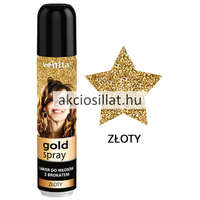 Venita Venita Gold Spray hajlakk csillámporral 75ml
