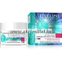 Eveline Eveline Hyaluron Clinic 50+ Ráncfeltöltő nappali-éjszakai arckrém 50ml