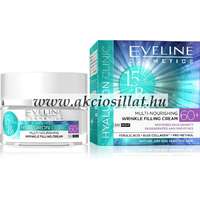 Eveline Eveline Hyaluron Clinic 60+ Ráncfeltöltő nappali-éjszakai arckrém 50ml