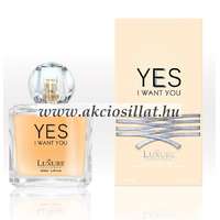 Luxure Luxure Yes I Want You Women EDP 100ml / Emporio Armani Because It's You parfüm utánzat