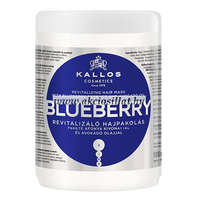 Kallos Kallos Kjmn Blueberry Revitalizáló hajpakolás fekete áfonya 1L