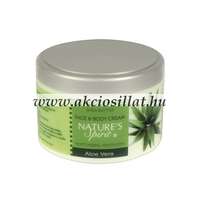 Nature s Spirit Nature's Spirit aloe vera Arc és testápoló krém 300ml